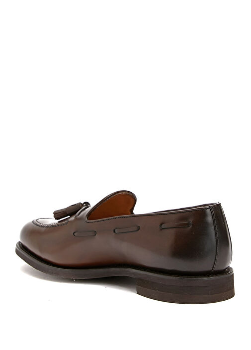 Kahverengi Erkek Deri Loafer - Görsel 4