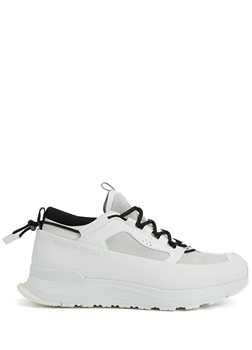 Beyaz Kadın Deri Sneaker - Görsel 2