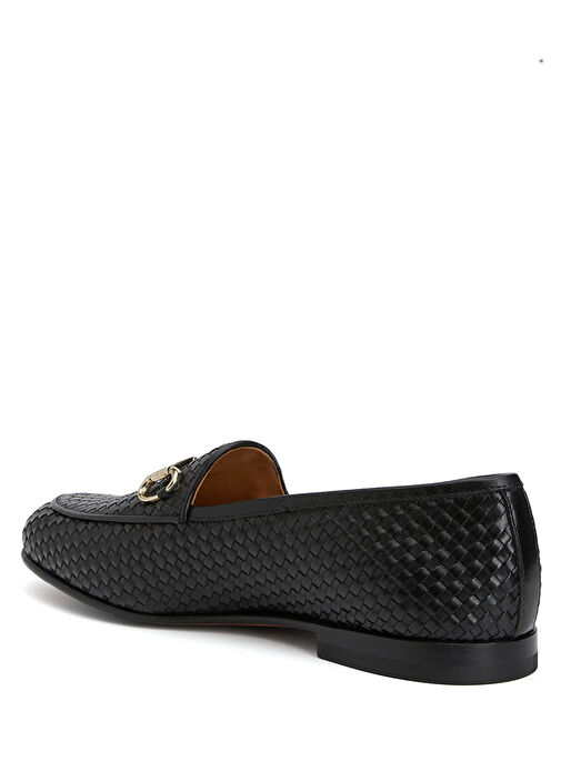 Mineo Siyah Erkek Deri Loafer - Görsel 4