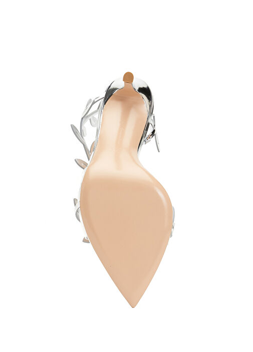 Flavia Silver Kadın Deri Sandalet - Görsel 6