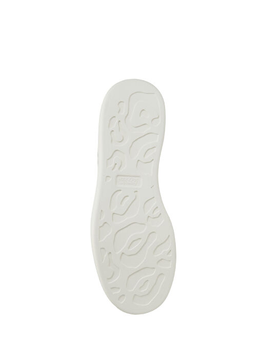 Oversized Retro Gri Erkek Deri Sneaker - Görsel 11