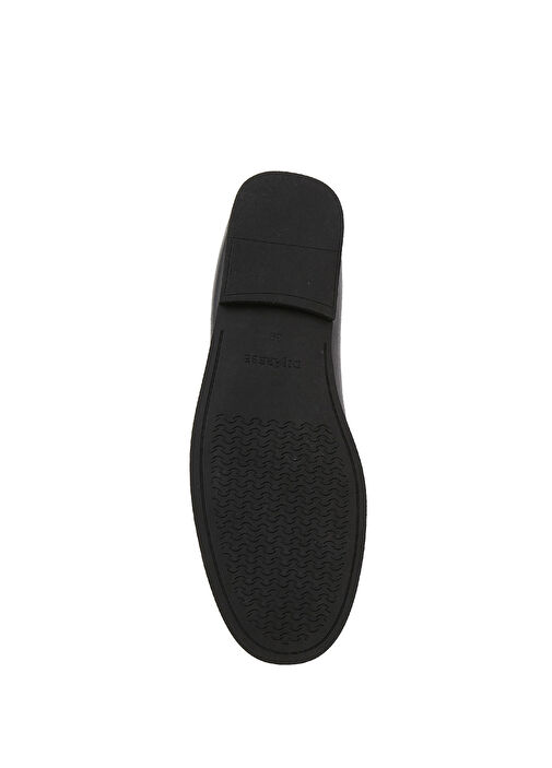 Siyah Kadın Deri Ayakkabı - Görsel 6