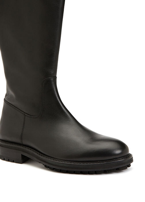 Siyah Kadın Deri Çizme - Görsel 14