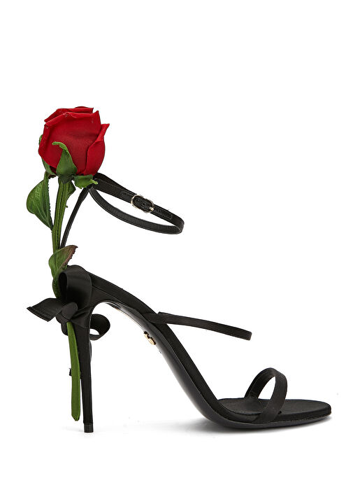 Siyah Kadın Sandalet - Görsel 2