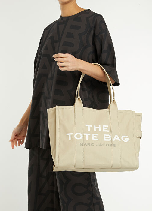 Marc Jacobs Bej Kadın The Large Tote Bej Kadın Kanvas Çanta