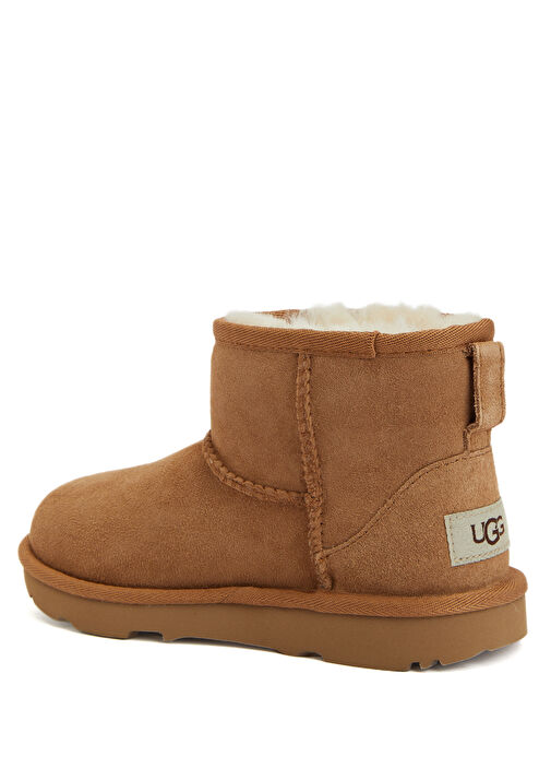 Classic Mini Taba Kız Çocuk Süet Bot - Görsel 4