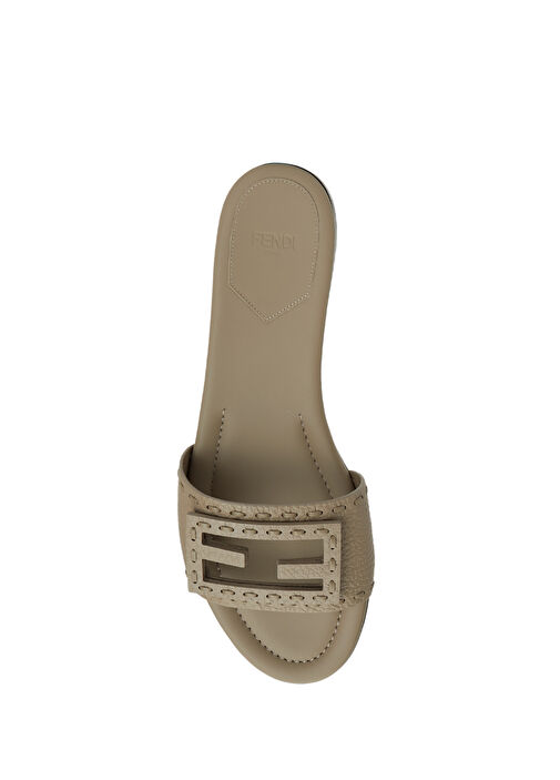 Vizon Kadın Deri Terlik - Görsel 5