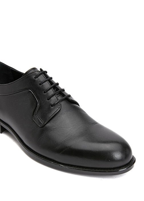 Siyah Erkek Deri Ayakkabı - Görsel 7