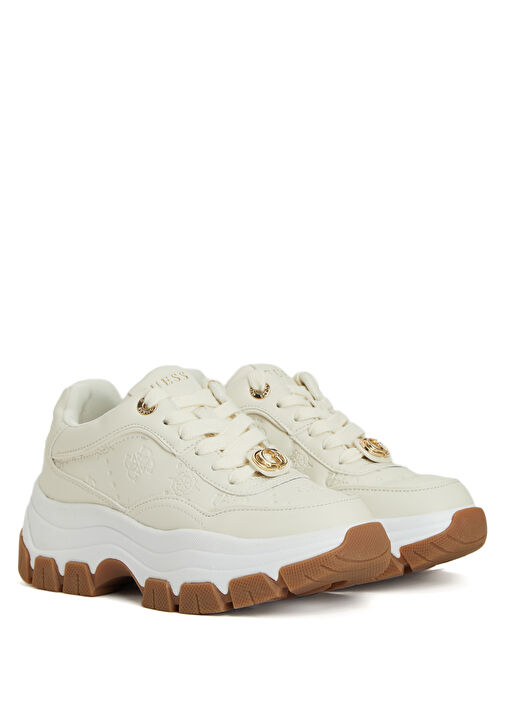 Beyaz Kadın Sneaker - Görsel 3