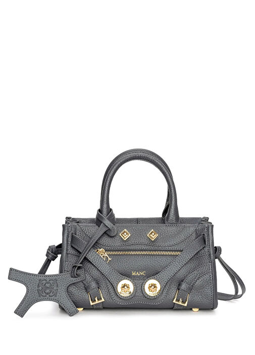 Manc Gri Kadın Zouzou Nano Gri Kadın Deri Çanta 1751179 | Beymen