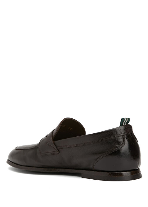 Koyu Kahverengi Erkek Deri Loafer - Görsel 4