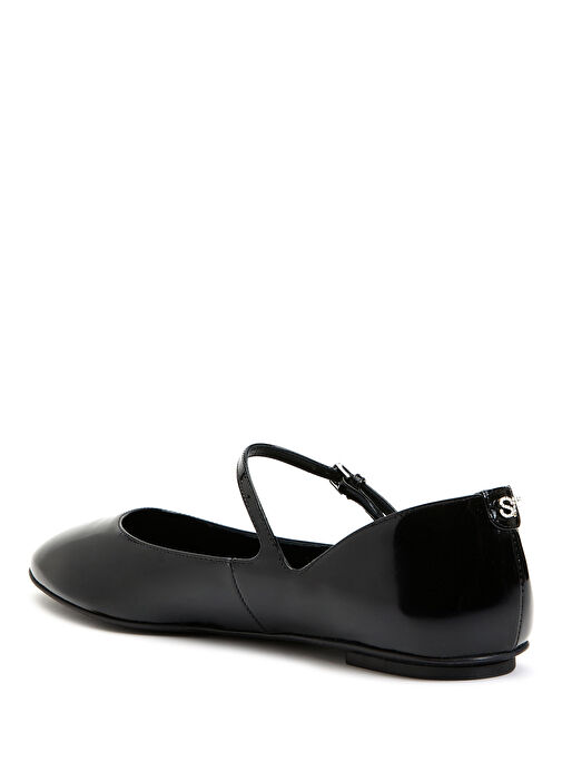 Siyah Deri Babet - Görsel 4