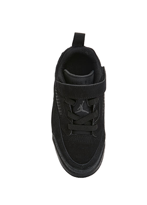 Jordan Spizike Siyah Gri Unisex Çocuk Deri Sneaker - Görsel 5