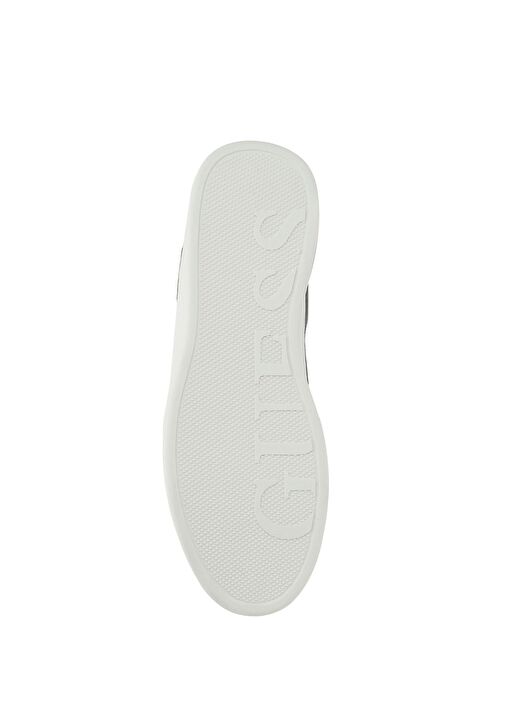 Antrasit Erkek Deri Sneaker - Görsel 6