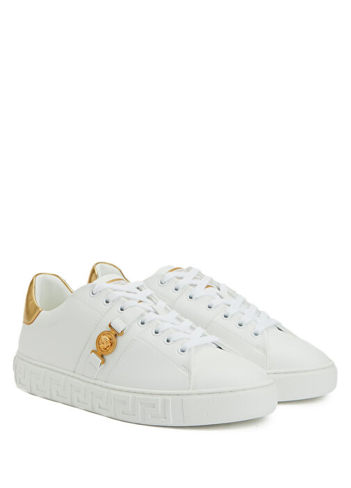 Beyaz Gold Kadın Sneaker - Görsel 3