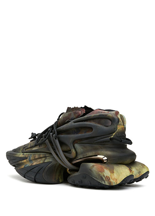 Unicorn Siyah Yeşil Erkek Sneaker - Görsel 4