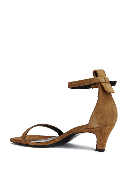 Academia Academia New Essential Tütün Topuklu Deri Sandalet Beymen'de! Tütün - 4. görsel