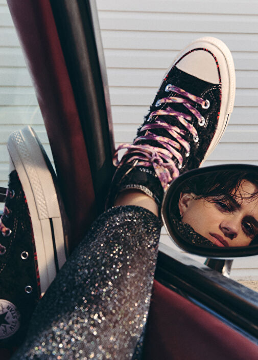 X Isabel Marant Chuck 70 Lacivert Erkek Sneaker - Görsel 10