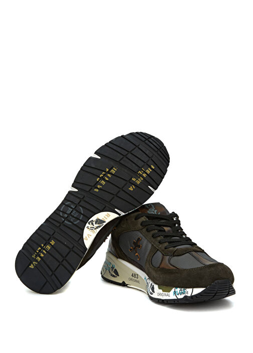 Haki Logolu Tabanı Baskılı Erkek Sneaker - Görsel 7