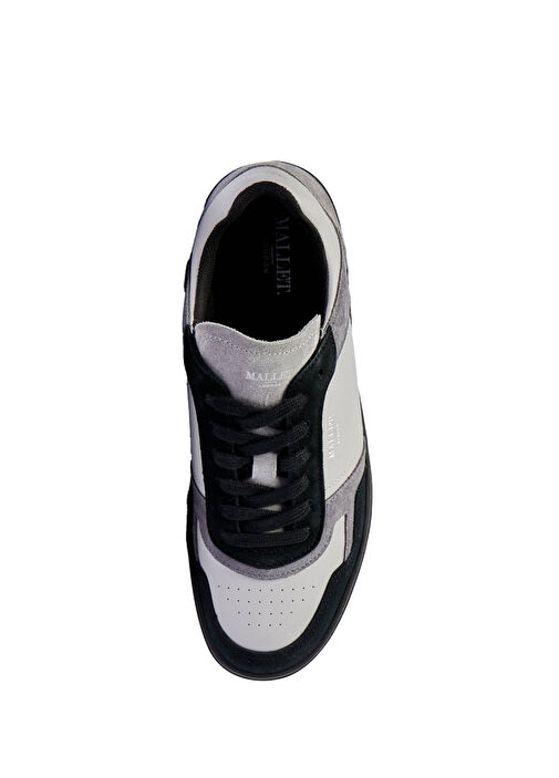 Gri Erkek Deri Sneaker - Görsel 6