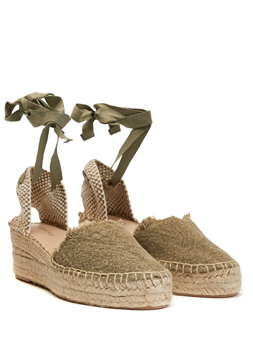 Haki Kadın Espadril - Görsel 4