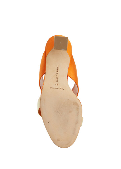 Manolo Blahnik Topuklu Terlik - Görsel 6