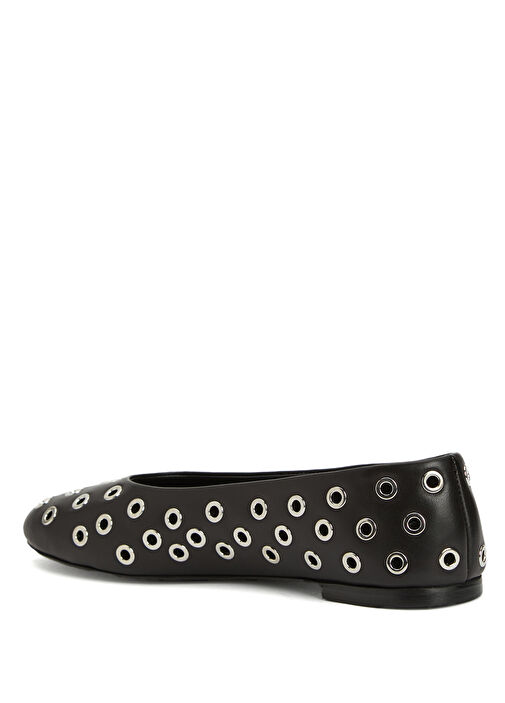 Siyah Deri Babet - Görsel 4