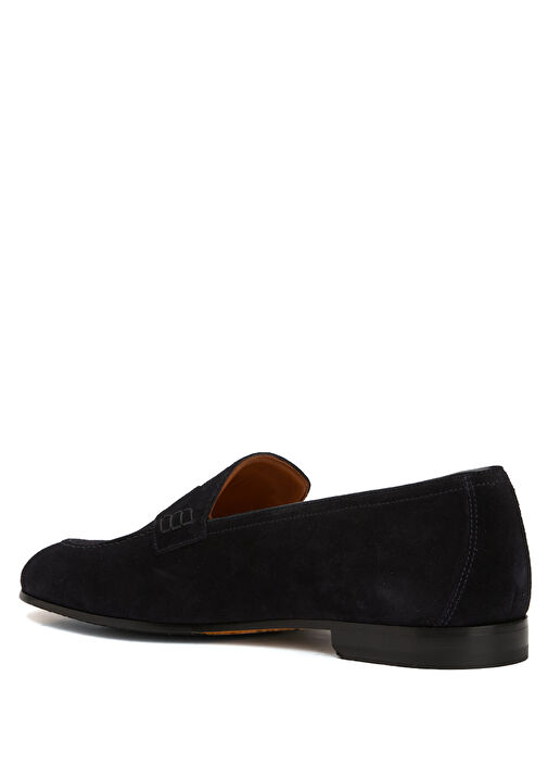 Lacivert Erkek Deri Loafer - Görsel 4