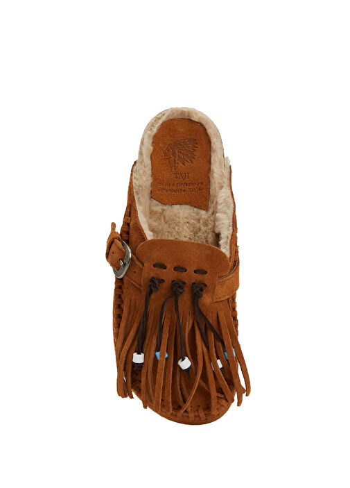 Kamel Kadın Süet Terlik - Görsel 5