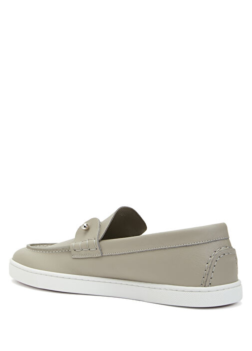 Chambeliboat Gri Erkek Deri Loafer - Görsel 4