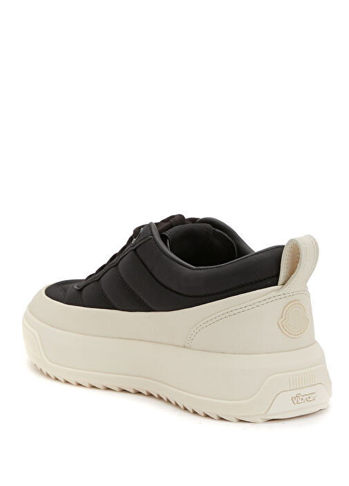 Siyah Kadın Deri Sneaker - Görsel 4