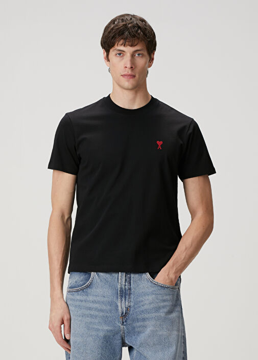 Siyah Organik Pamuk T-shirt - Görsel 2