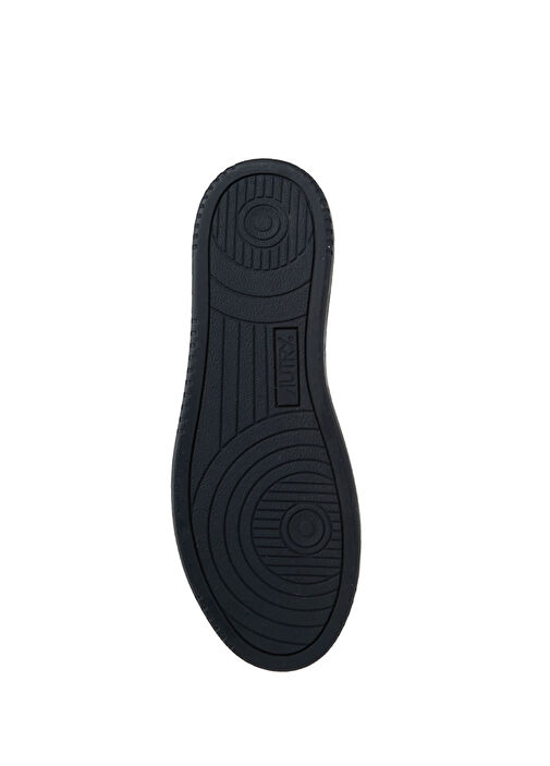 Siyah Beyaz Erkek Deri Sneaker - Görsel 6