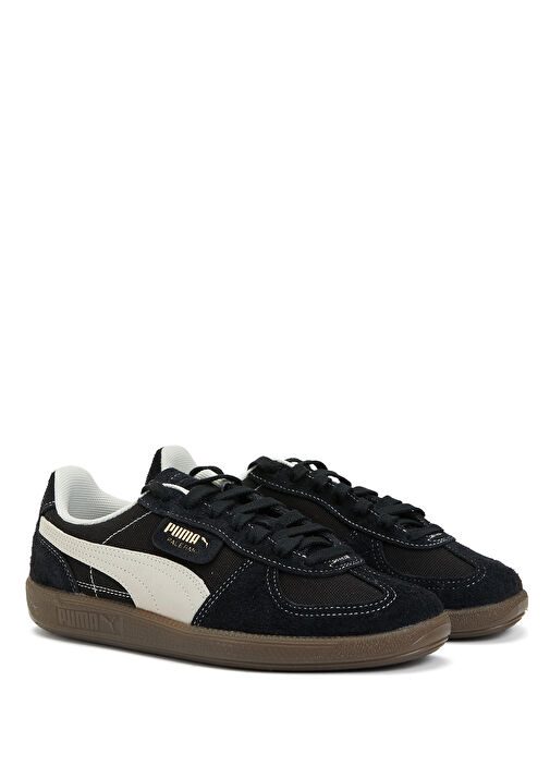 Palermo Vintage Siyah Kadın Sneaker - Görsel 3