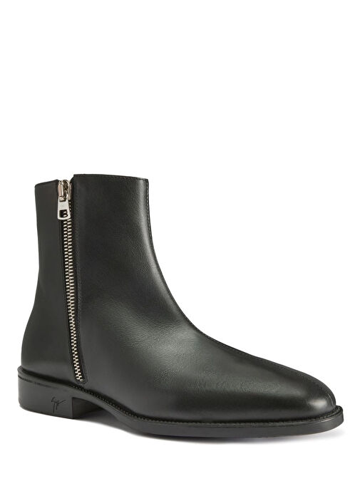 Siyah Erkek Deri Bot - Görsel 3
