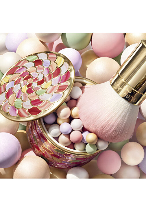 Guerlain Meteorites と Kabuki ブラシ セット ❣️ Guerlain - Meteorites Makyaj Fırçası -