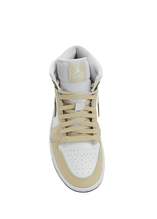 WMNS Air Jordan 1 Mid Kadın Deri Sneaker - Görsel 5