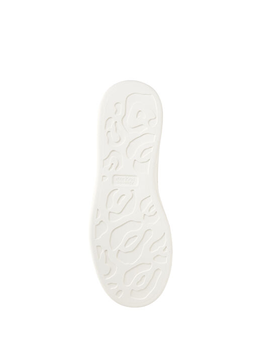 Krem Erkek Deri Sneaker - Görsel 6