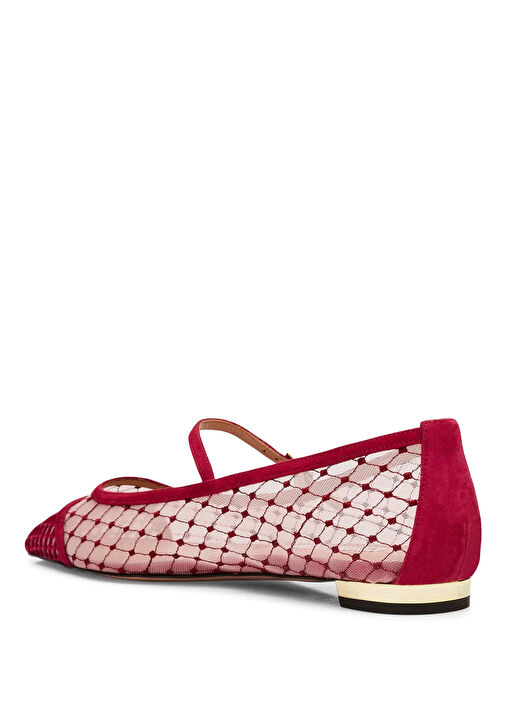 Bordo Transparan Babet - Görsel 3