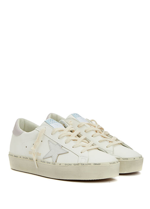 Hi Star Beyaz Kadın Sneaker - Görsel 3