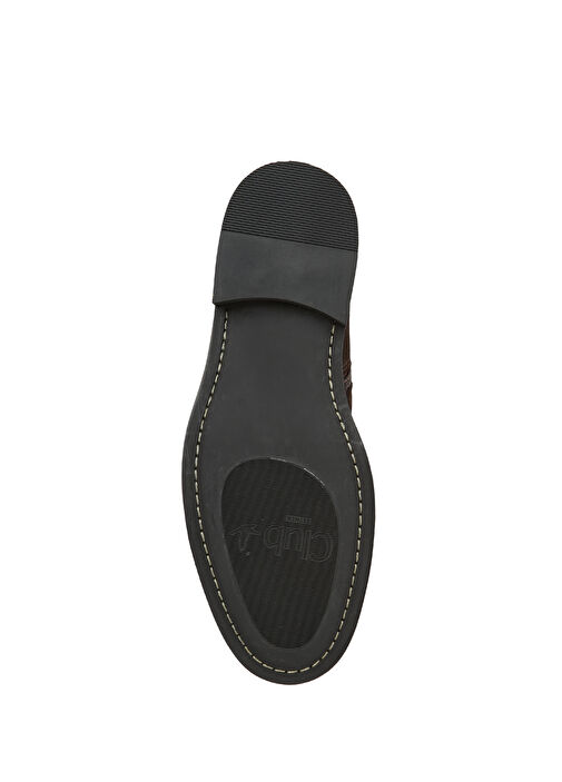 Kahverengi Logo Kemerli Kadın Süet Bot - Görsel 6