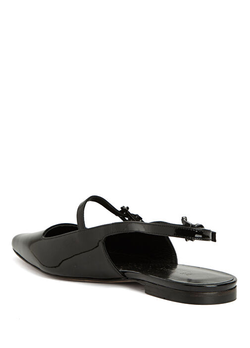 Siyah Deri Babet - Görsel 4