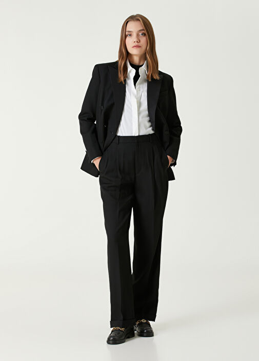 Polo Ralph Lauren Black Wool Pants