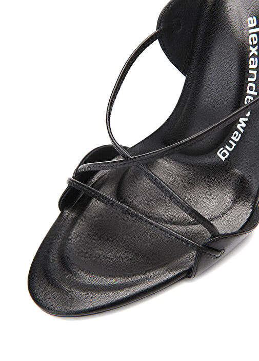 Lucienne Siyah Kadın Deri Sandalet - Görsel 4