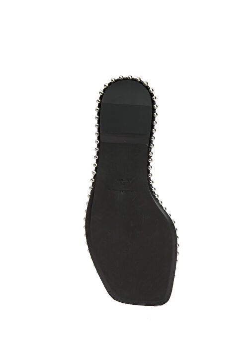 Nia Siyah Boncuklu Kadın Terlik - Görsel 6