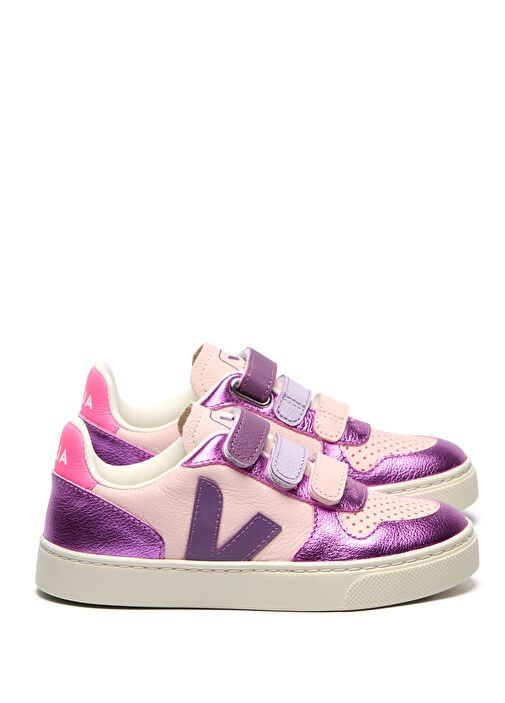 Small V-10 Chromefree Çocuk Deri Sneaker - Görsel 2