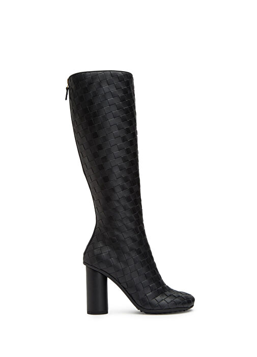 Bottega Veneta Siyah Bottega Veneta Deri Kadın Çizme