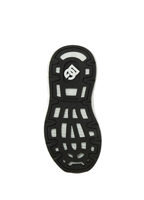 Beyaz Gri Erkek Çocuk Deri Sneaker - Görsel 6