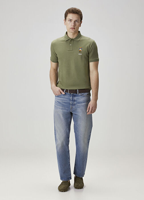 Polo Ralph Lauren - Haki Polo Yaka T-shirt - Haki
