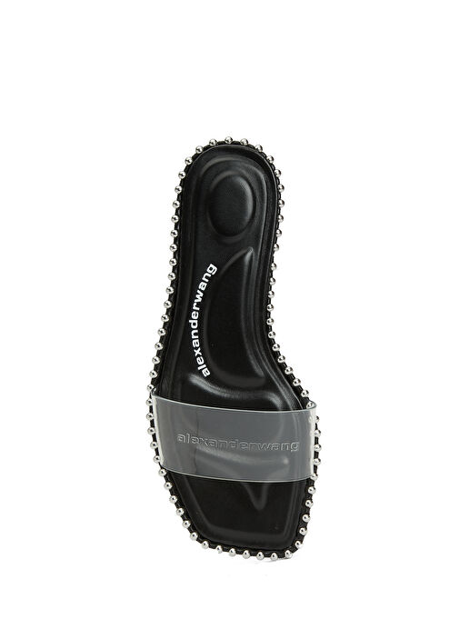 Nia Siyah Boncuklu Kadın Terlik - Görsel 5